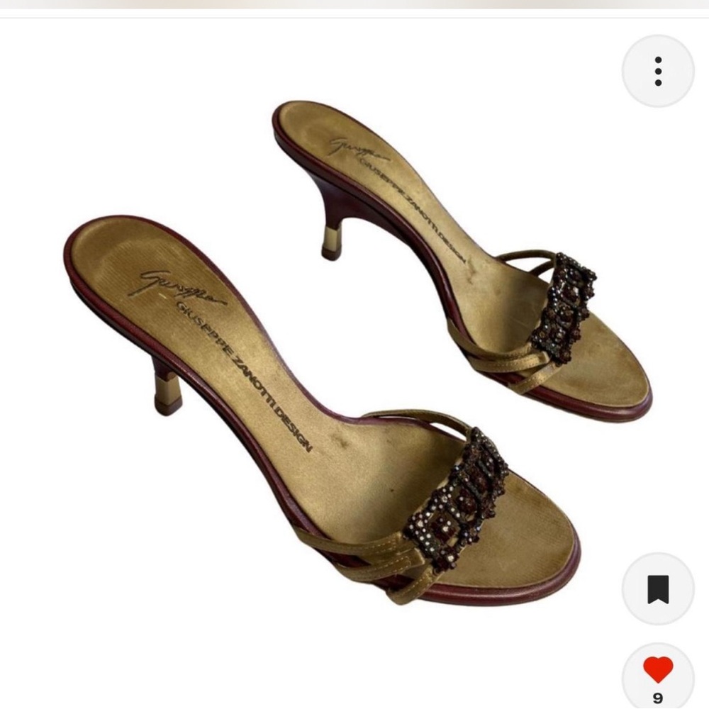 Giuseppe Zanotti Kitten Heel Mule